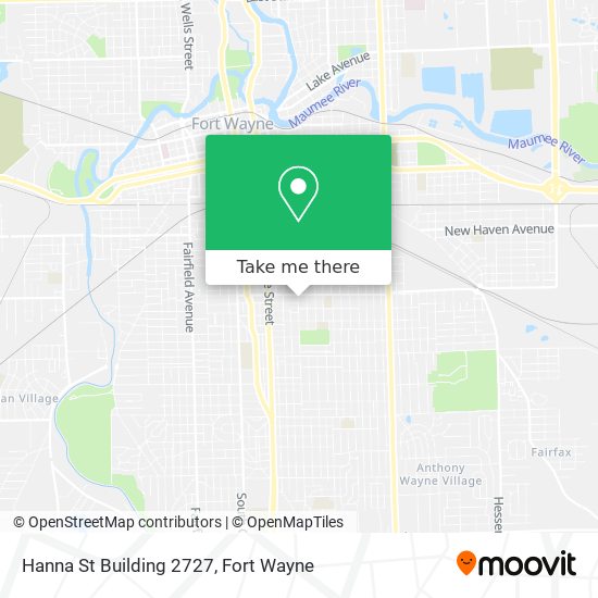 Hanna St Building 2727 map