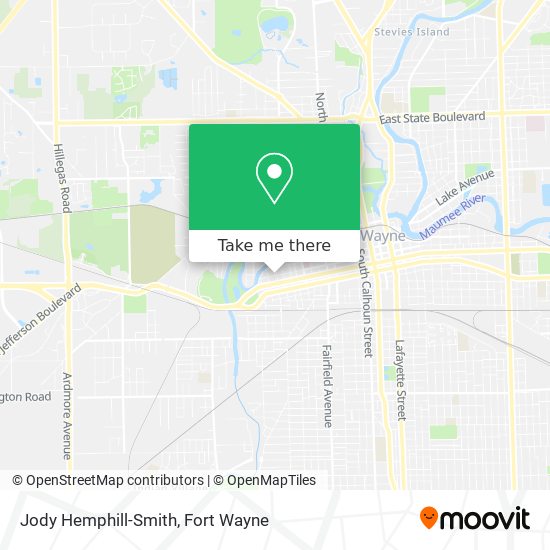 Mapa de Jody Hemphill-Smith