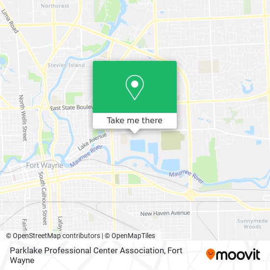Mapa de Parklake Professional Center Association