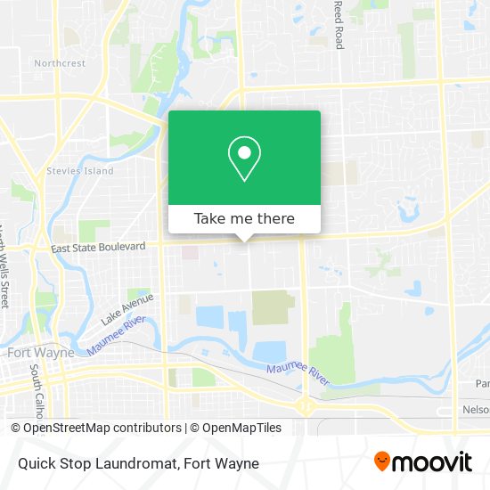 Quick Stop Laundromat map