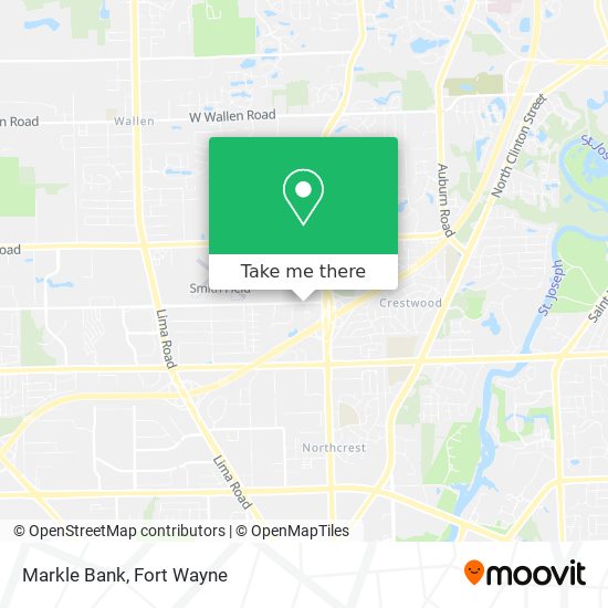 Mapa de Markle Bank