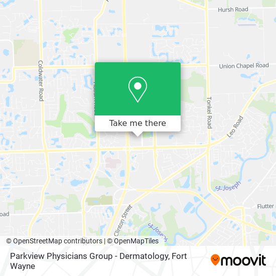 Mapa de Parkview Physicians Group - Dermatology