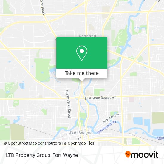 LTD Property Group map