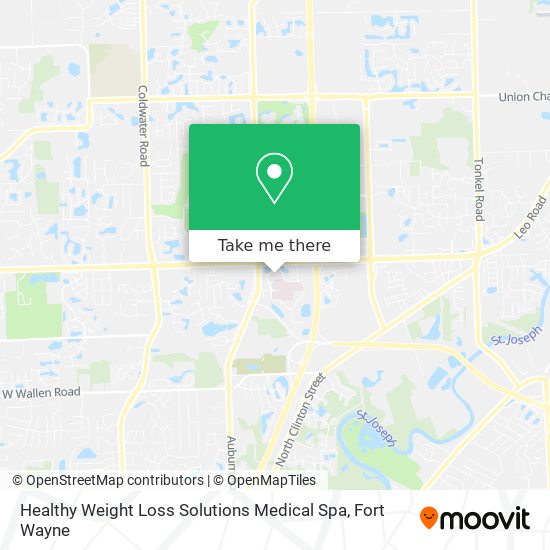 Mapa de Healthy Weight Loss Solutions Medical Spa
