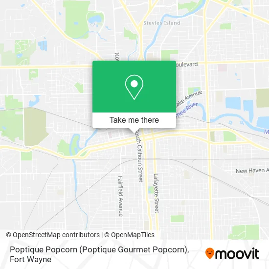 Poptique Popcorn (Poptique Gourmet Popcorn) map
