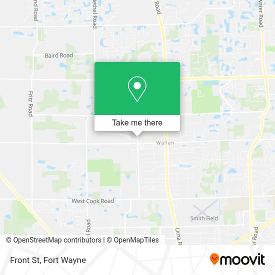 Front St map