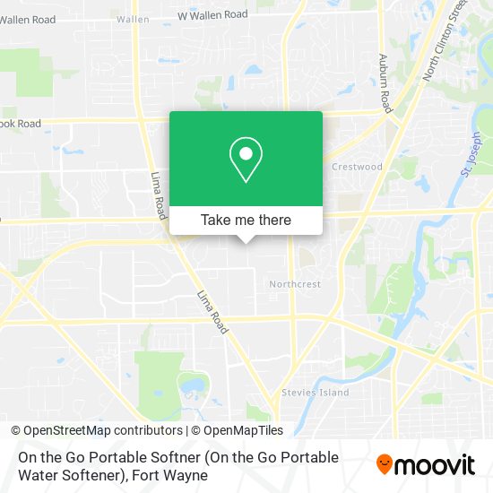 On the Go Portable Softner (On the Go Portable Water Softener) map