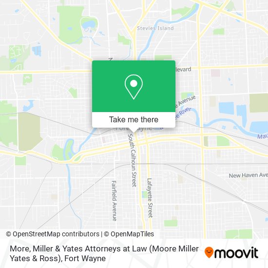 Mapa de More, Miller & Yates Attorneys at Law (Moore Miller Yates & Ross)