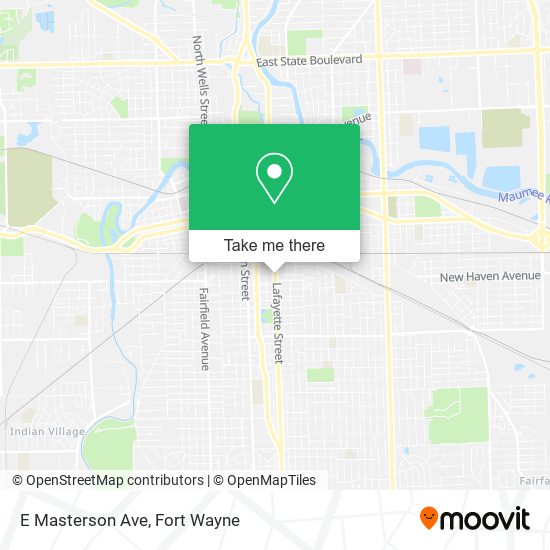 Mapa de E Masterson Ave