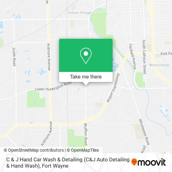 C & J Hand Car Wash & Detailing map