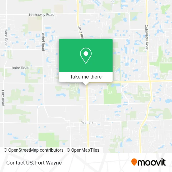 Contact US map