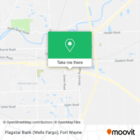 Mapa de Flagstar Bank (Wells Fargo)
