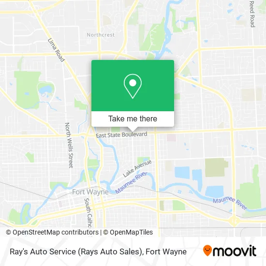 Ray's Auto Service (Rays Auto Sales) map