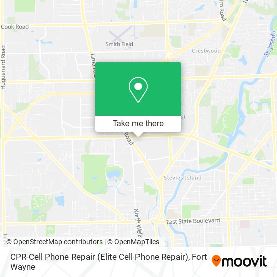 Mapa de CPR-Cell Phone Repair