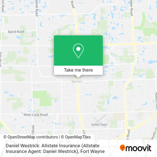 Daniel Westrick: Allstate Insurance map