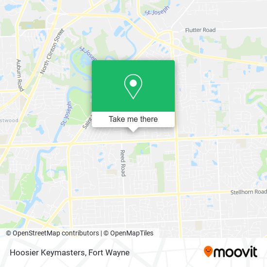 Hoosier Keymasters map