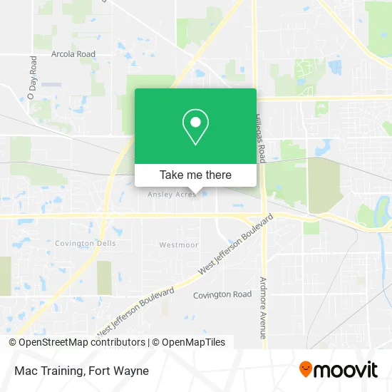Mapa de Mac Training