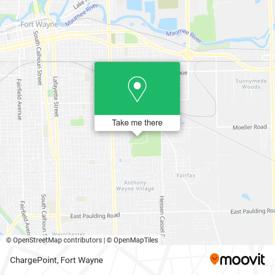 ChargePoint map