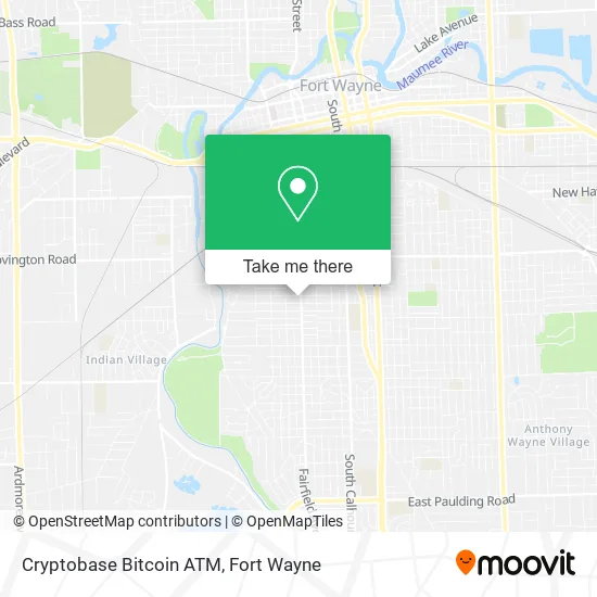 Cryptobase Bitcoin ATM map