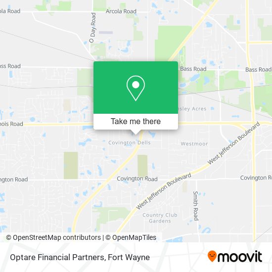 Optare Financial Partners map