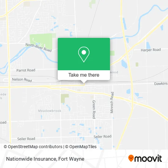 Nationwide Insurance map