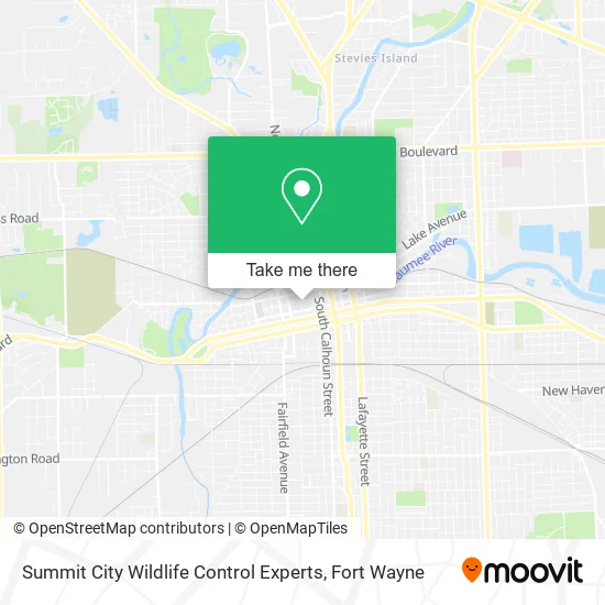 Summit City Wildlife Control Experts map