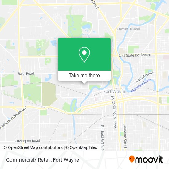 Mapa de Commercial/ Retail