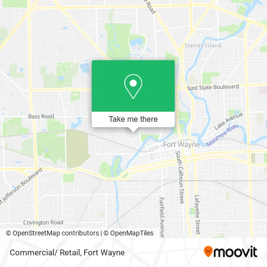 Commercial/ Retail map