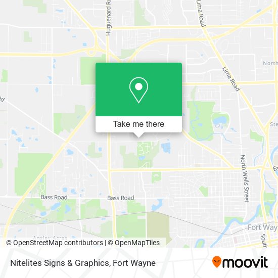 Nitelites Signs & Graphics map