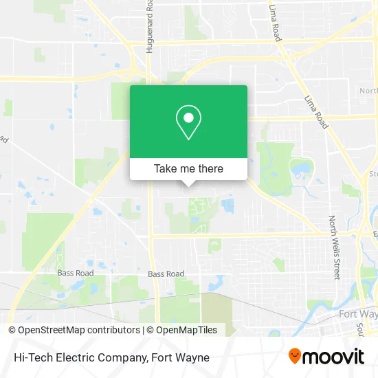 Mapa de Hi-Tech Electric Company