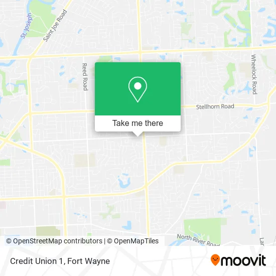 Credit Union 1 map