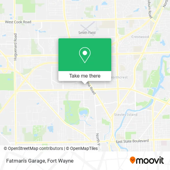 Mapa de Fatman's Garage