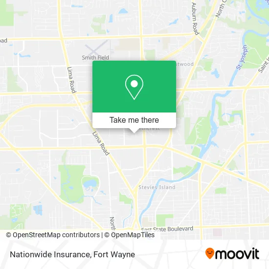 Nationwide Insurance map