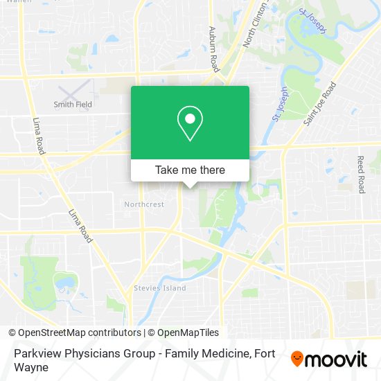 Mapa de Parkview Physicians Group - Family Medicine