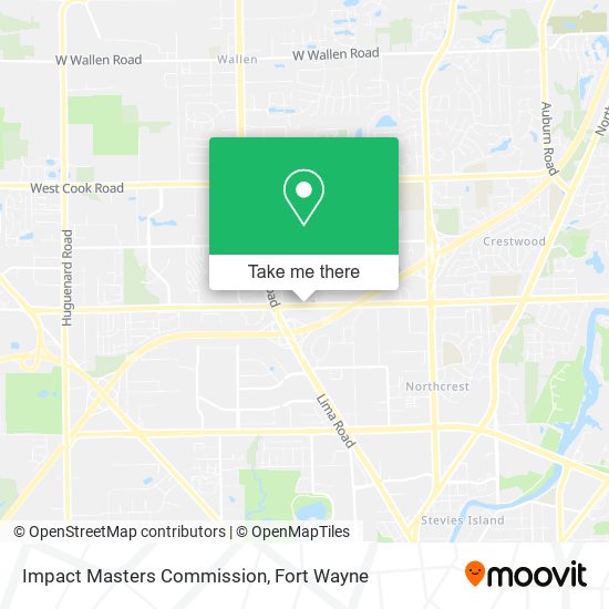 Mapa de Impact Masters Commission