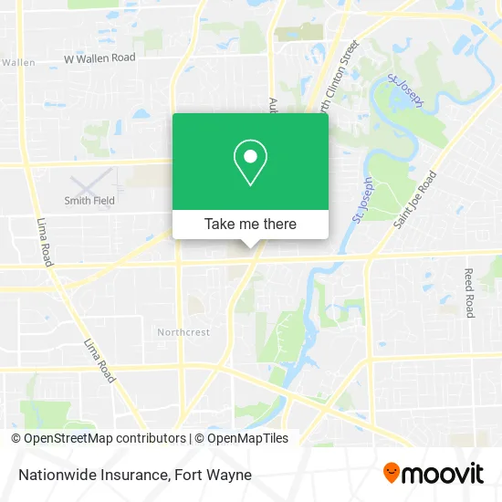 Nationwide Insurance map