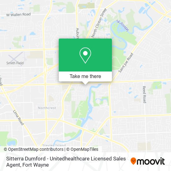 Sitterra Dumford - Unitedhealthcare Licensed Sales Agent map