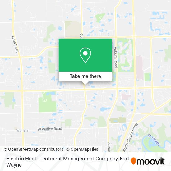 Mapa de Electric Heat Treatment Management Company