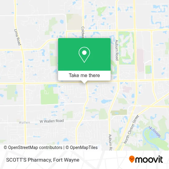 SCOTT'S Pharmacy map
