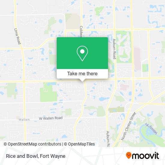 Mapa de Rice and Bowl