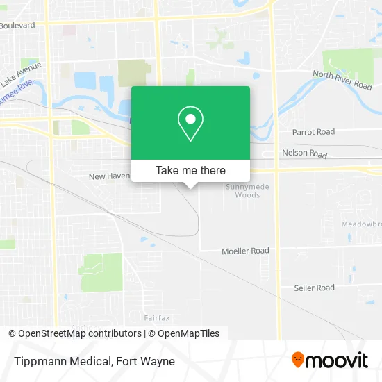 Mapa de Tippmann Medical