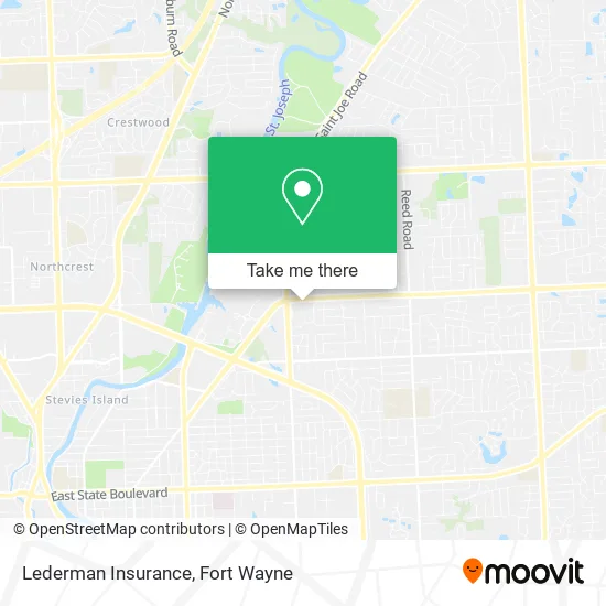 Lederman Insurance map
