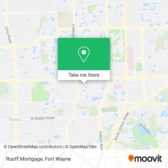 Mapa de Ruoff Mortgage