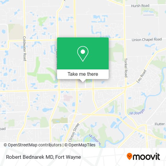 Mapa de Robert Bednarek MD