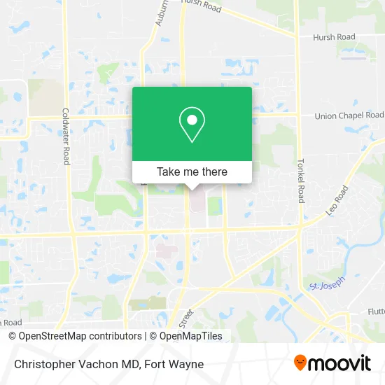 Christopher Vachon MD map