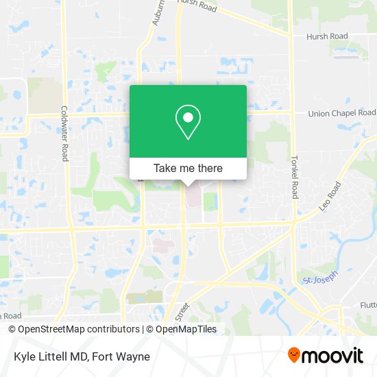 Kyle Littell MD map