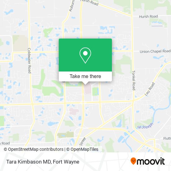 Tara Kimbason MD map