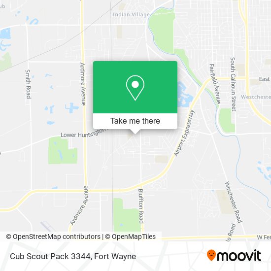 Cub Scout Pack 3344 map