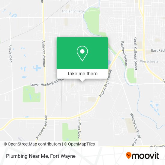 Plumbing Near Me map