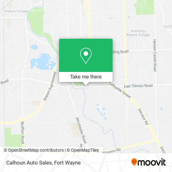 Calhoun Auto Sales map